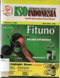 ISO Informasi Spesialite Obat Indonesia Volume 43 Tahun 2008