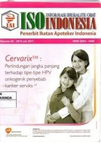 ISO Informasi Spesialite Obat Indonesia Volume 45 Tahun 2010 - 2011