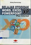 Belajar Otodidak Word Excel Power Point Plus Internet