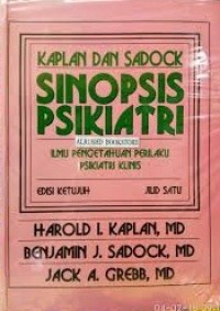 Kaplan Dan Sadock Sinopsis Psikiatri Ilmu Pengetahuan Perilaku Psikiatri Klinis