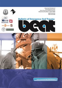 BEAT: Bulletin Of Emergency And Trauma Volume 4, Number 2 April 2016