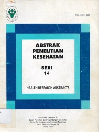 Abstrak Penelitian Kesehatan Health Research Abstracts